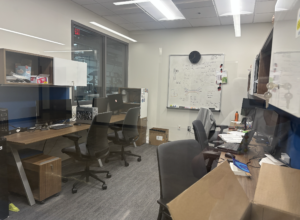 The room that I spent past 10 weeks for my Senior Project